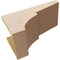 Ekena Millwork 8"W x 16"D x 8"H Wide Monterey Rough Cedar Woodgrain TimberThane Corbel, Primed Tan CORUR08X16X08MONRCPR - alternate 6